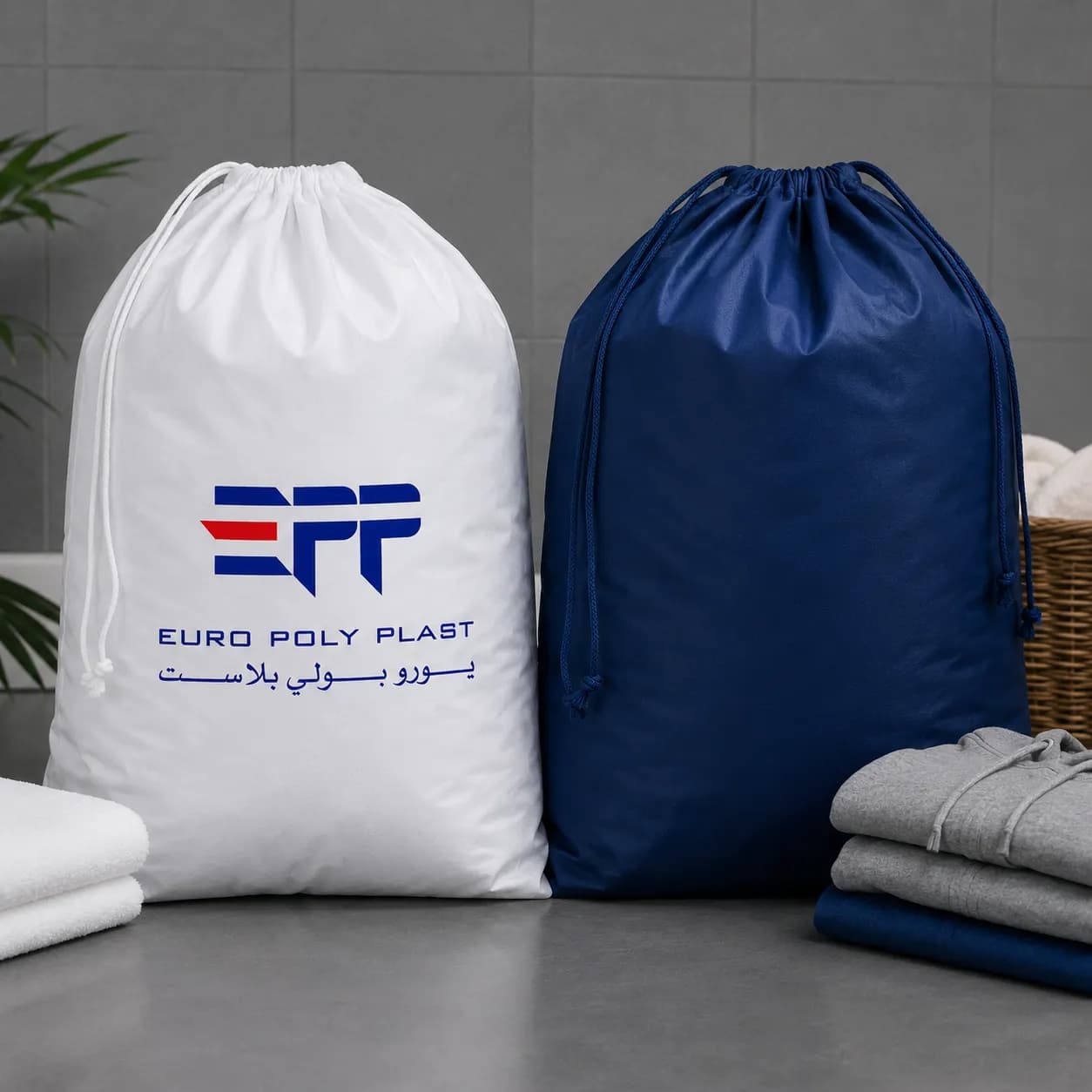 Drawstring Laundry Bags