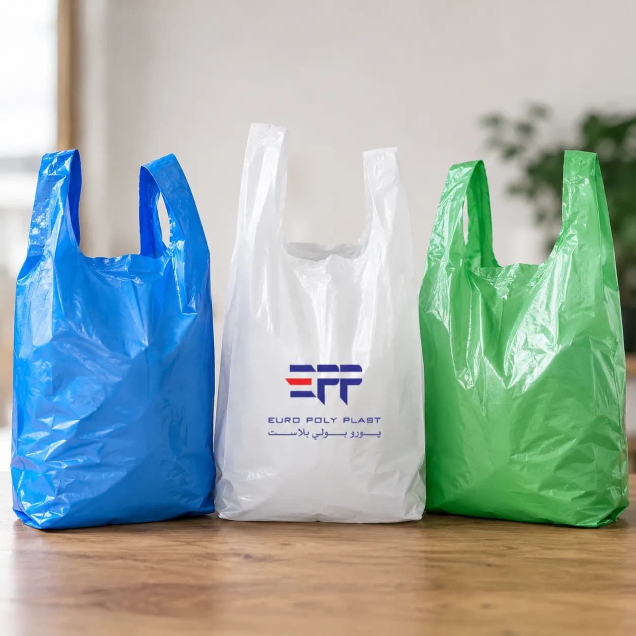 Loop Handle Plastic Bags