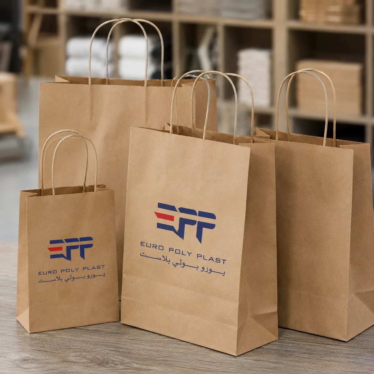 Brown Paper Carrier Bags