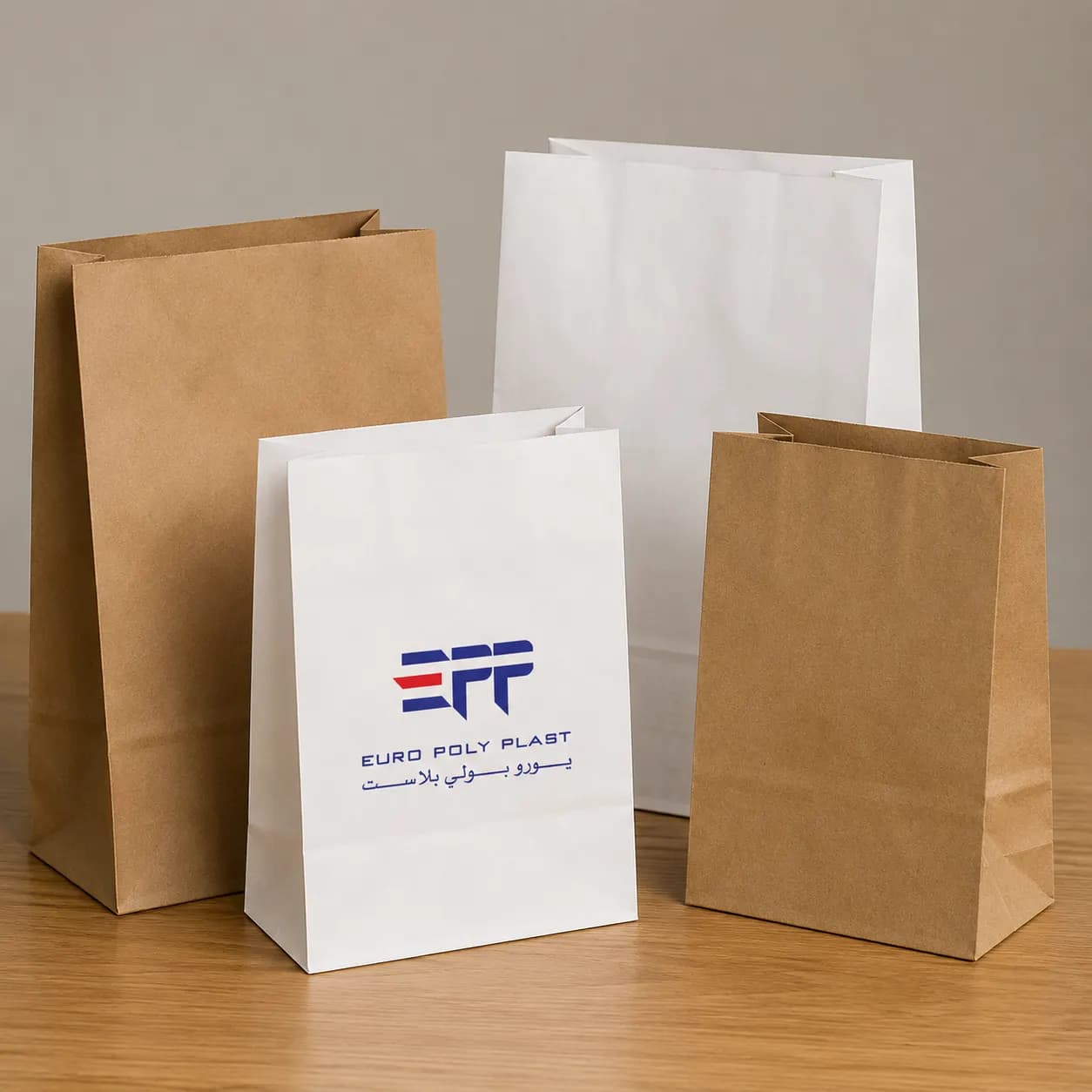 Plain Paper Bags