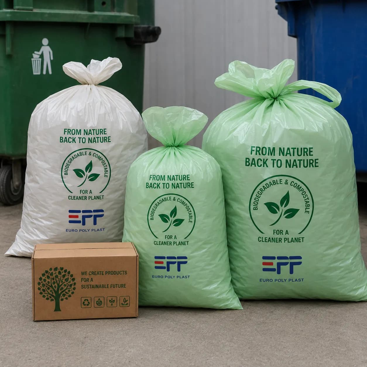 Custom Printed Garbage Bags